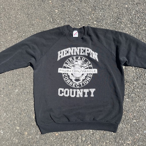 Nike Other - VINTAGE VTG Hennepin Bureau Of Probation Correction Country Jail Crewneck USA XL